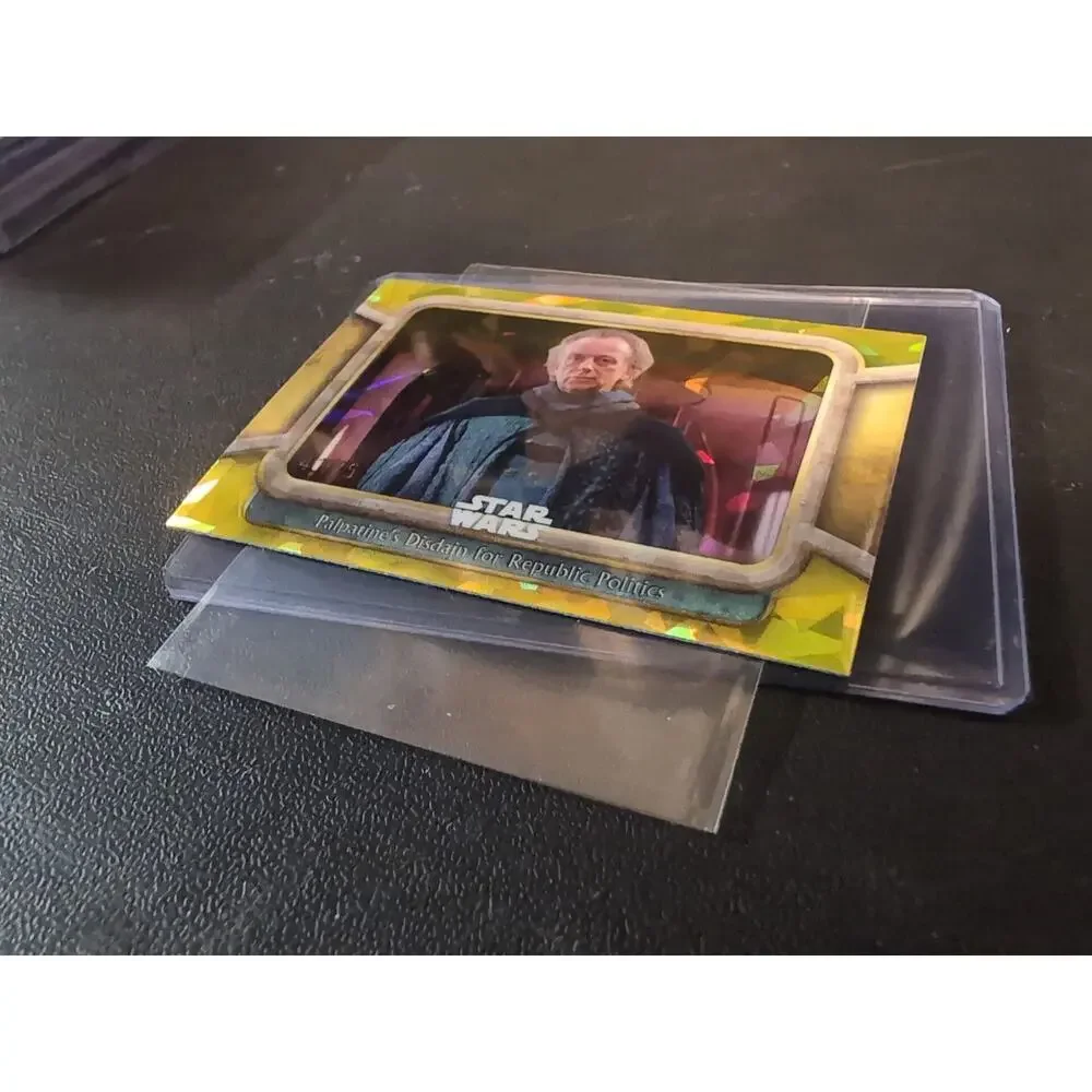 2024 Topps Chrome Sapphire Star Wars: The Phantom Menace #57 Palpatine Gold /50
